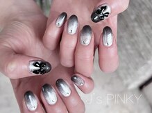 ネイルスペース ジェイズ ピンキー(NAIL SPACE J's PINKY)/ブラックグラデーション