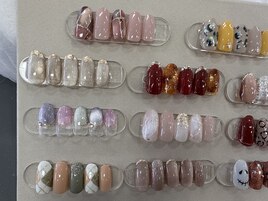 staff限定/秋ネイル定額サンプル