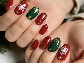 センスネイル 自由が丘店(Sense Nail)/【クリスマス】オプションアート
