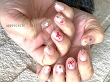 アプリシーエイトネイル(appreciate nail)/【おまかせ】フラワー♪
