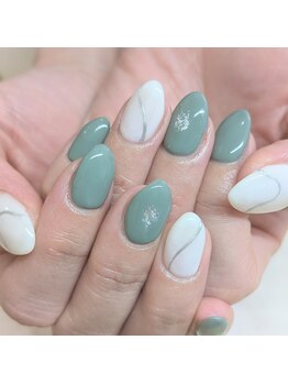 ガーベラ バイ ハノンネイル(Gerbera by hanonnail)/定額デザイン