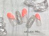 【初回ジェルオフ無料】　定額シンプルアートコース　￥6900