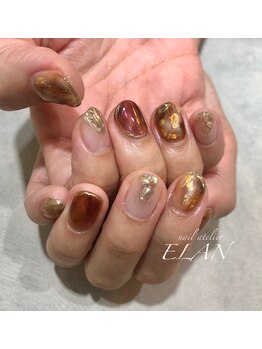 エラン(ELAN)/ボルドーネイル