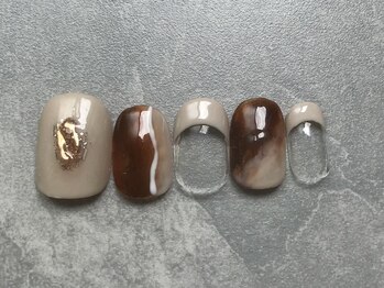 カラネイル 南森町店(calla nail)/カフェオレアート
