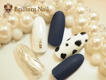 ブリリアント/ネイビーデザイン♪