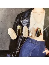 レイネイル レイアイ レイエステティック 扶桑店/オフホワイトニュアンスネイル