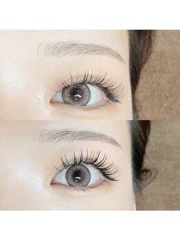 コレット 寝屋川店(colette.)/エクステをつけてまつ毛パーマ