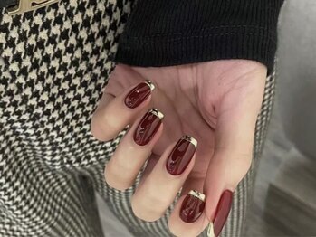 ピンキーネイル(Pinky Nail)/大人気ミラーフレンチ