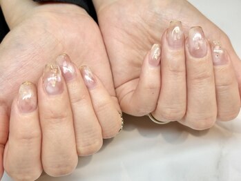 ネルリ(neruli)の写真/【自爪を薄く削りたくない方におすすめ】爪の悩みに対して的確にご提案。健康的で美フォルムなお爪に！
