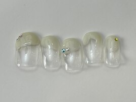 塗りかけストーン夏¥7000