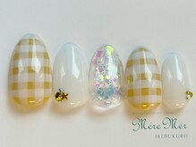 パラジェル認定サロン メールメール 池袋店(MereMer)/チェックネイル