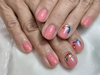 ジュウェル 宜野湾店(Nail Salon Jewel)/ピンクネイル