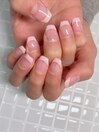 ミルキー フレンチネイル