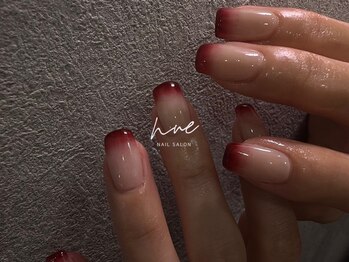 red color gradation