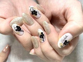 ぶどうネイル｜持込アート