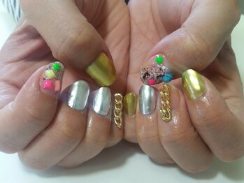 サニーサイドアップ ネイル(Sunny SideUp nail)/Bring Bring spring nails