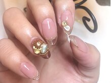 ネイルマジック 仙台一番町店(NAIL MAJIC)/クリアフレンチ☆オーダー
