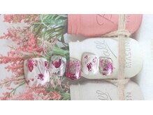 ネイルサロン&スクール ジーナ(GINA)/ピンクホイルネイル