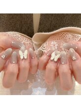 シャイン ネイルアンドアイラッシュ(Shine Nail & Eyelash)/グレージュグラデーション