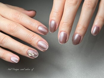 エフネイル 元町中華街店(ef nail)/ワンポイントにシェル★