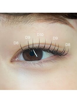 エファッセ 行田店(efface)/キャメルブラウンDカール120本