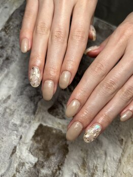 ムーミー 東十条店(muu mii)/定額5880円 フラワーネイル