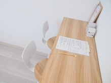 施術前にしっかりカウンセリング。お気軽にご相談ください♪