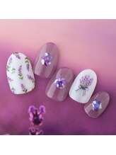 ラ カゼッタ(La casetta)/シェルラベンダーネイル