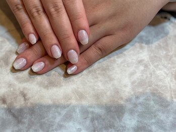 ダリア 西大寺本店(DAHLIA)/ホワイトネイル