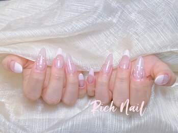 大人かわいいネイル♪