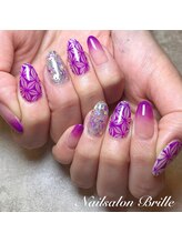 エスフィーネイルサロン ブリーユ(Esfy nailsalon Brille)/江戸切子ネイル