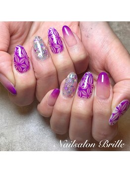 エスフィーネイルサロン ブリーユ(Esfy nailsalon Brille)/江戸切子ネイル
