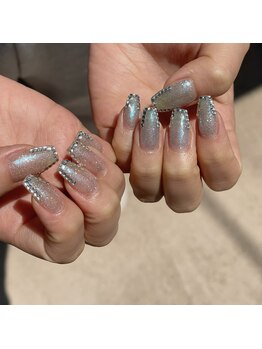 ユーアンドアイ 板橋前野町(U&I)/フラッシュネイルでキラキラ♪