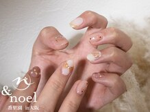 ノエル(Noel)/ミラーリボンネイル