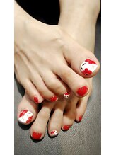 ネイルアンドアイ ミント(nail＆eye mint)/フットデザイン