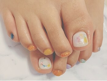 ポノ(PONO)/お任せフットネイル♪Part1☆