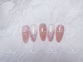 ワンホンシンプルネイル