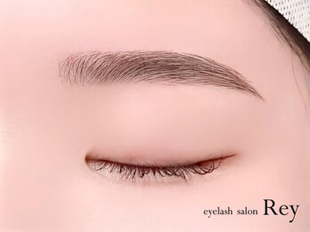 レイ 福岡博多店(Rey)の写真/美眉毛WAX×HBLで垢抜け眉毛へ◎人気パリジェンヌ(まつげパーマ)との同時施術で目元の印象UP![アイブロウ]