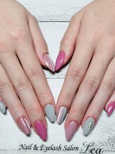 ネイルアンドアイラッシュサロン レア 千葉店(Lea)/アート４本付スカルプ