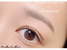 ナイア(naia)/まつげパーマ×眉デザイン