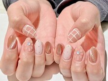 エリンカネイル バイ レシッド 武蔵小杉(erincanail by rcid)/デザインC/ぷっくりお花ネイル