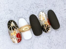 ◆成人式ネイルデザイン◆￥8500
