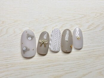 アルク バイ ネオリーブ 荻窪店(arc by neolive)/11月定額/アニマルネイル