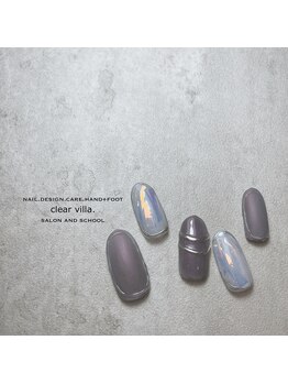 ネイルサロンクリアヴィラ(nail salon clear villa)/trend designコース￥8990
