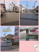 サロン ケー(salon K.)/駐車場の場所です