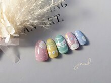 ワイネイル(Y.nail)/イースターエッグデザイン