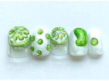 きれい de チュッ 桜ビル店/8月キャンペーンネイル フルーツ