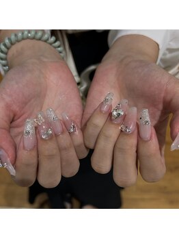 リンドネイル バイ モカ アンド ララ(Lind nail by moca and LaLa)/チークネイル