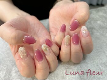 ルナフルール(Luna fleur)の写真/あなたに合ったデザインが叶うカラー・パーツを豊富にご用意☆理想の指先に♪[アートし放題コース¥6800～]