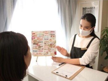 ヴィセオ(Viseo)の写真/3席のみの落ち着いた大人サロン。丁寧なカウンセリングとモチ重視で口コミ高評価◎21時まで営業なのも魅力!